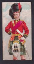 Cigarette card, Lambert & Butler, Types of the British Army & Navy (Brown Specialities Back), type