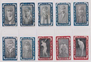 Cigarette cards, Wills, (Australia), Australian & South African Cricketers , (Mixed Backs) (65