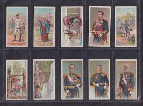 Cigarette cards, Lambert & Butler, Japanese Series (set, 25 cards) (mostly gd)