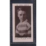 Cigarette card, R Binns, Halifax Town Footballers, type card, Arthur Peckett, (gd) (1)