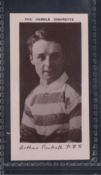 Cigarette card, R Binns, Halifax Town Footballers, type card, Arthur Peckett, (gd) (1)