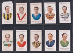 Cigarette cards, Smith's, Football Club Colours, Different, 1921/22 dates, (set, 50 cards) (few sl