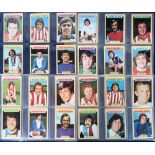 Trade cards, A&BC Gum, Footballers, (Blue back, 1-131), (set, 131 cards) (mostly vg with unmarked