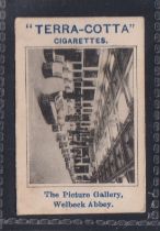 Cigarette card, E Robinson & Sons, Derbyshire & the Peak, type card, 'The Picture Gallery, Welbeck