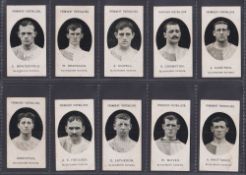 Cigarette cards, Taddy, Prominent Footballers, (No Footnote), Blackburn Rovers, 10 cards (mixed