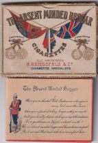 Cigarette packet & tobacco issue, Kriegsfeld, 'The Absent Minded Beggar', War Fund packet for 10