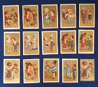 Trade cards, France, Belle Jardiniere, 30 cards, sets and part-sets, various series (mostly gd)