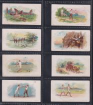 Cigarette cards, C.W.S., British Sport Series (backs all CWS no 1 Starch), 8 cards, no 16, Boxing,