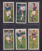 Trade cards, Chix, Famous Footballers, No 3 Series, (set, 48 cards) (gd/vg)
