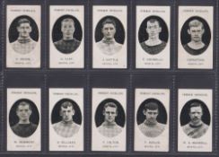 Cigarette cards, Taddy, Prominent Footballers, (No Footnote), Bristol City, 13 cards (some with sl