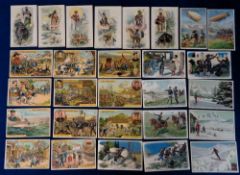 Trade cards, Italy, Vero Franck, a collection of 50+ advertising cards, all 'L' size, various