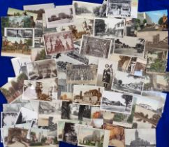 Postcards, Essex, a collection of approx. 116 cards of Essex at East & West Ham Ilford, Epping,