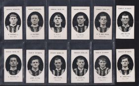 Cigarette cards, Taddy, Prominent Footballers (No Footnote) Hull City, (12/15 missing Hedley,