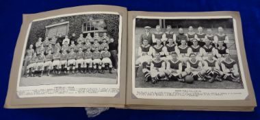 Trade cards, Football, The Sunday Post, an album containing a set of 20 corner mounted b/w