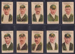 Cigarette cards, Wills (Australia), Prominent Australian & English Cricketers (1-50) (set, 50 cards)