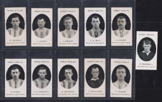 Cigarette cards, Taddy, Prominent Footballers (No Footnote) Brighton & Hove Albion, (11/15 missing