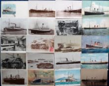 Postcards, Shipping, a good selection of approx. 109 White Star and Cunard Line ships, inc. chromo