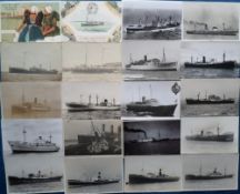 Postcards, Shipping and Bridges, approx. 180 cards (135 shipping and the rest bridges) to include