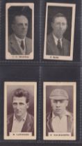 Trade cards, Australia, 4 scarce cards, Morrows, Dinkum Sports-Cricketers, includes Larwood