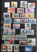 Stamps, Russian mint and used collection housed in 10 large albums. An extensive collection covering