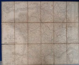 Collectables, Maps, Carte Generale des Routes De France A L'usage Des Voyageurs. Chez Andriveau-