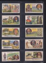 Cigarette cards, Smith's, Battlefields of Great Britain (set, 50 cards), ALL with 'Smith's Sun Cured