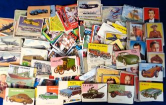 Trade cards, USA, a quantity of cards, mostly Topps issues inc. cars, Who's-Zat-Star, Ships,