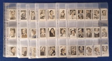 Cigarette cards, Germany, Massary, Famous Film Artistes (set, 360 cards) inc. Greta Garbo, Marlene