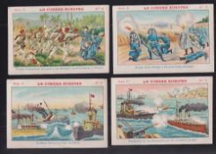 Trade cards, Spain, Chocolate Juncosa, 'La Guerra Europea' (The European War), Serie C & Serie D, '