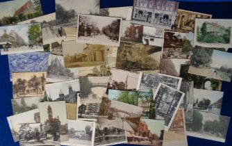 Postcards, London Suburbs, a mix of approx. 86 cards of Hackney, Regents Park, Highgate and