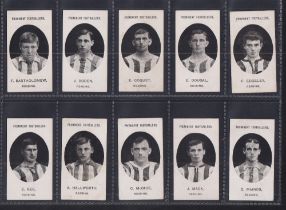 Cigarette cards, Taddy, Prominent Footballers (No Footnote), Reading (set, 15 cards) (mostly gd/vg)