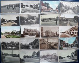 Postcards, Sussex, a mixed age collection, of approx. 129 cards. Includes RPs of High St Mayfield,