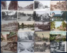 Postcards, Worcestershire, a collection of approx. 170 cards with RPs of 'The Fish' Broadway,
