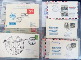 Postal History, Collection of aviation first flight and other covers, 1930-80s, to include Qantas,