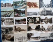 Postcards, Australia, a collection of approx. 95 cards, mainly topographical, with street scenes