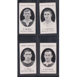 Cigarette cards, Taddy, Prominent Footballers (London Mixture), Woolwich Arsenal, 4 cards, R.