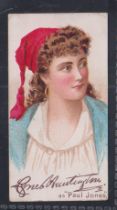 Cigarette card, Lambert & Butler, Actresses &Their Autographs (Wide, Tobaccos), type card, Agnes