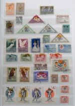 Stamps, World collection housed in 10 albums, mainly used, including Cuba, Barbados, South Africa,