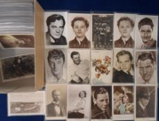 Postcards, Film Stars and Famous People, approx. 175 cards to include Sir Thomas Lipton, Janet