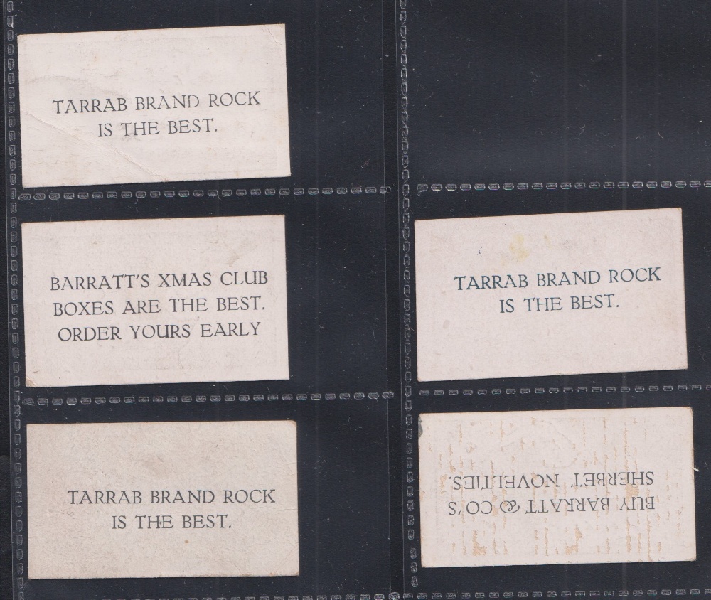 Trade cards, Barratt's, Football Stars, Chelsea FC, 5 cards, Syd Bishop (slight back damage), A. - Image 2 of 2