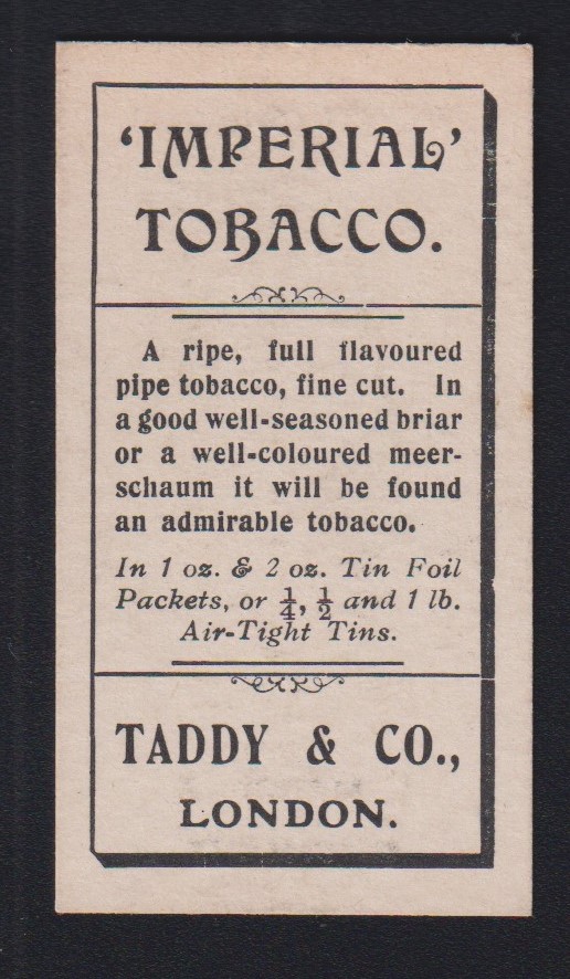 Cigarette card, Taddy, Prominent Footballers (No Footnote), Durham City, type card, I. Malpass ( - Image 2 of 2