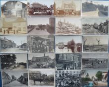 Postcards, Essex, a good Essex selection of approx. 55 cards, with many street scenes and