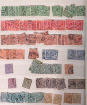 Stamps, GB QV-KGVI mainly used collection in 2 stockbooks, to include 1d lilac overprints, shade and