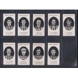 Cigarette cards, Taddy, Prominent Footballers (No Footnote) New Brompton, (9/15 missing Marriott,