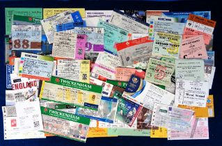 Rugby Union tickets, a collection of 150+ match tickets, 1950's onwards, mainly international