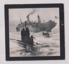 Cigarette card, H.C. Lloyd & Son, War Pictures, 'L' size, type card, no 4 'The Attack on the Linda