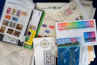 Stamps, Collection of packets of thematic stamps, to include Transport, Olympics, Royal Wedding,