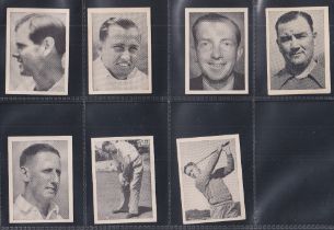 Trade cards, Australia, W.C. Douglas Ltd, Fountain of Merit Series, Golf, 7 cards, no 13 N. Von