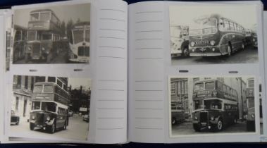 Transportation, Barton's Transport Nottingham, approx. 190 postcard sized, mainly b/w images of