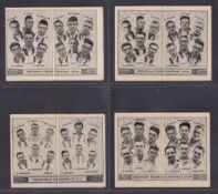 Trade cards, Barratt's, Football Team Folders, 8 cards, Sheffield United 1932 & 1933, Sheffield